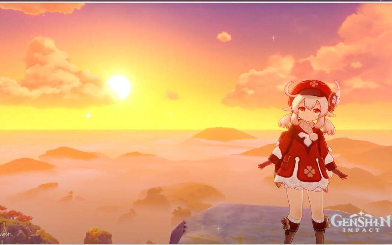 【原神】国外玩家感叹庆云顶风景，舍不得离开