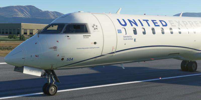 《微软飞行模拟》新截图：CRJ 550更多细节公开