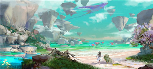 神秘游戏上线，《天下》山海经国风主题惊艳登场！