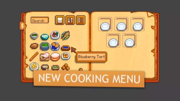 《星露谷物语》餐饮Mod 游戏食谱内容全新改变