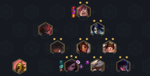 云顶之弈10.25版本9三国猛将阵容怎么搭配?