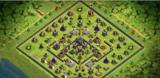 部落冲突9本最强布阵攻略