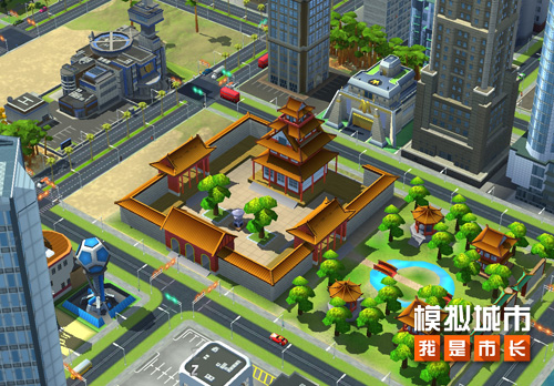 《模拟城市：我是市长》打造迷人的腊月园林
