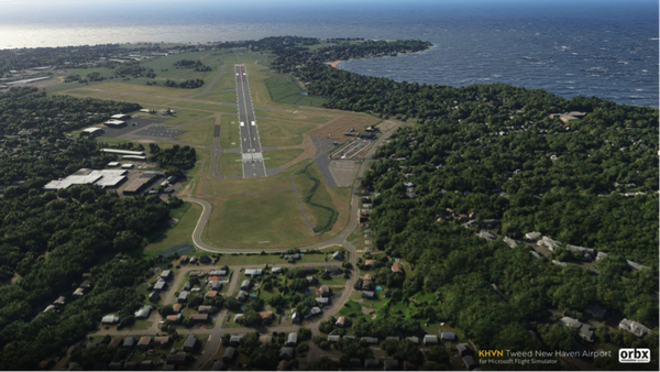《微软飞行模拟》附加包推出 纽黑文机场场景展现