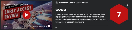 《永恒空间2》EA版IGN评价 正式版值得期待