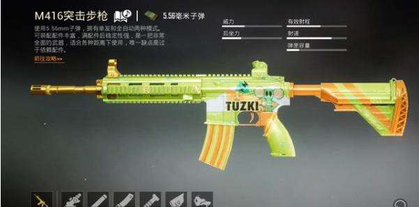 和平精英M416组合搭配分析介绍