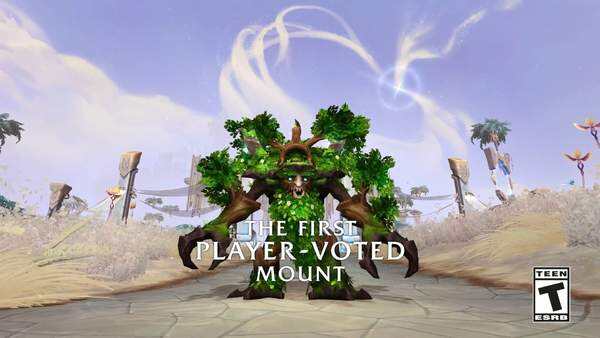 《WOW》“漫游古树”坐骑预览 随季节而逐渐变化