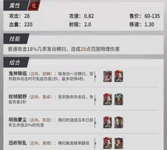 战三国八阵奇谋群阵营武将简析