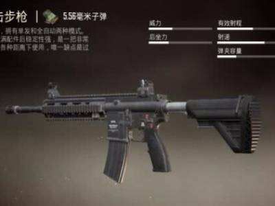 和平精英新手步枪推荐