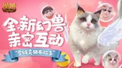 《魔域口袋版》首只能与人互动的幻兽 这么可爱的小猫咪谁不心动呢