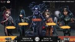 第五人格COA4：XROCK求生者关键三跑，Afu四抓绝杀，翻盘DOU5 ，获得COA4季军！