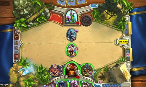 《炉石传说：魔兽英雄传》游戏界面及玩法简介 休闲娱乐拼智商