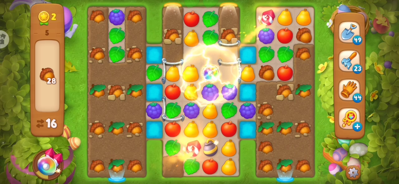 梦幻花园：【梦幻花园】黄金杯第5关