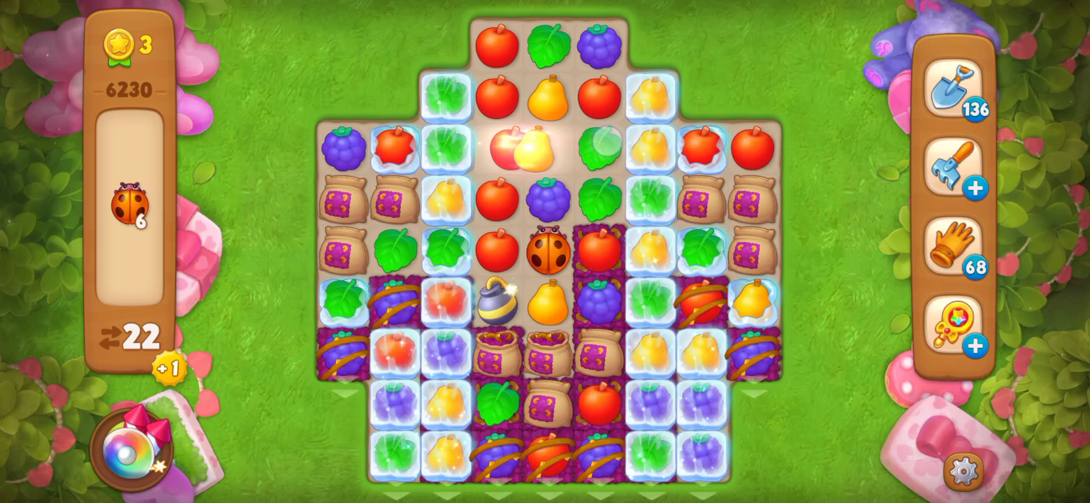 梦幻花园：梦幻花园第6230关视频