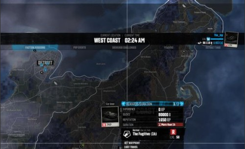 飙酷车神 利用帮派任务刷钱图文教程