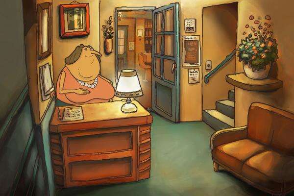 雷顿教授与不可思议的小镇【小镇百景】安娜的旅馆