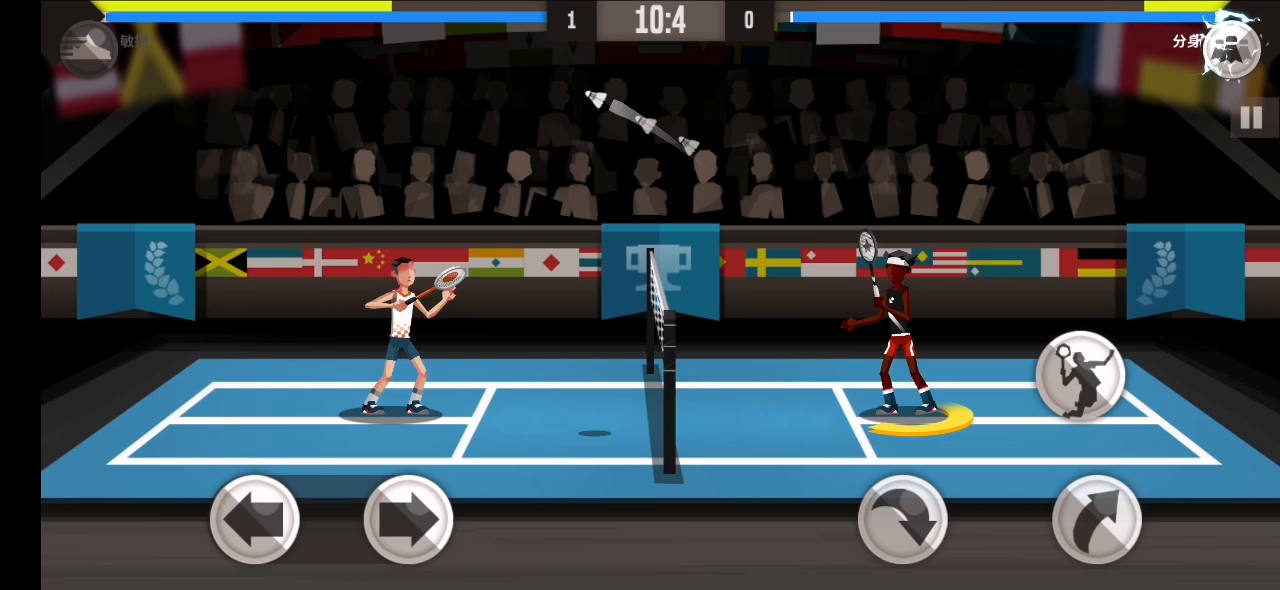 羽毛球高高手：新手刚解锁锦标赛，打超级传奇，站着还没用力呢对面就倒下了