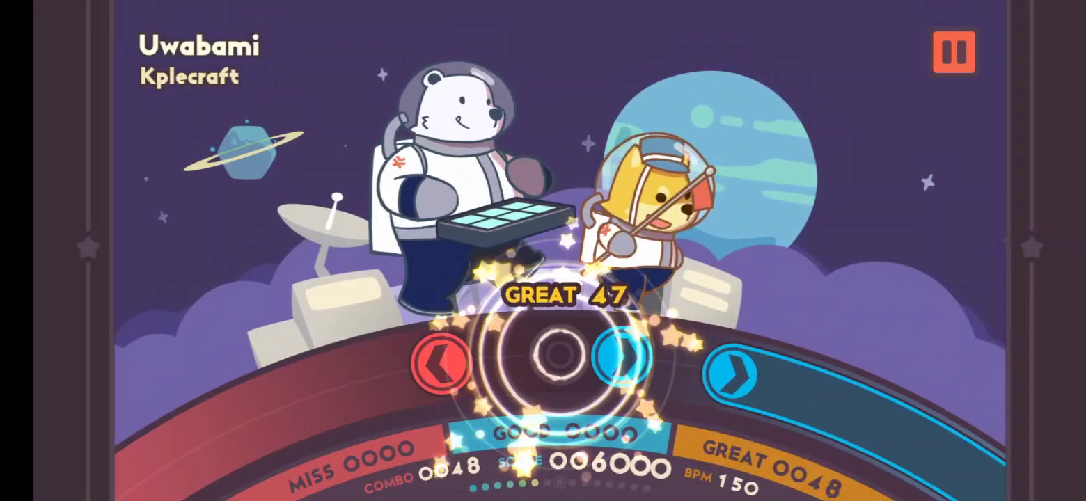 不可思议乐队Wonder Parade：《呦哇吧咪》uwabami 专家难度满连击