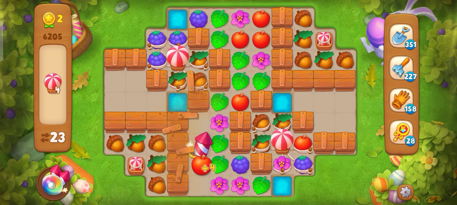 梦幻花园：【梦幻花园】6205关