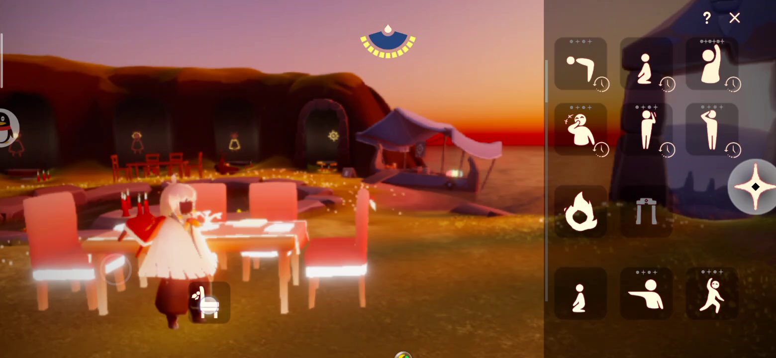 光·遇：卡椅子教程