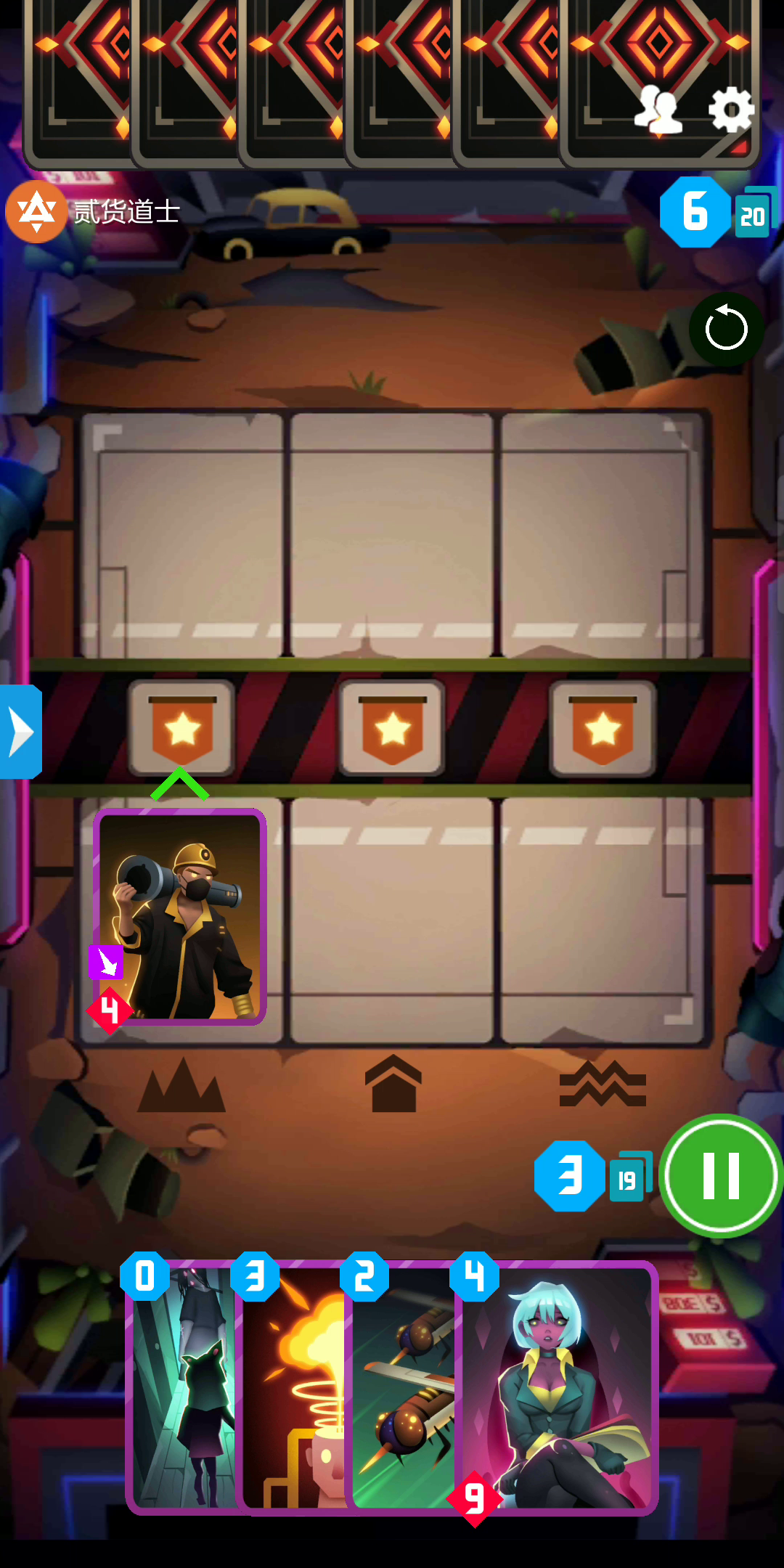 2047：舍监还是强，为了搭配弃牌体系带的分裂有奇效，对面是森林飞行械