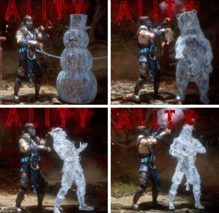 《真人快打11》不同冰雕彩蛋图文分享 冰雕彩蛋怎么出？