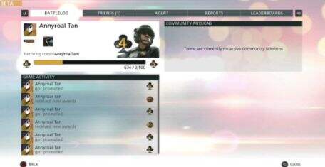 《战地：硬仗》战地日志(Battlelog)详解攻略