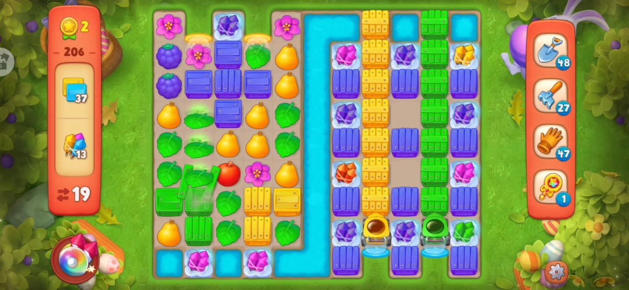 梦幻花园：【梦幻花园】黄金杯206关