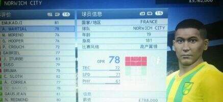 《实况足球2015》高性价比球员推荐