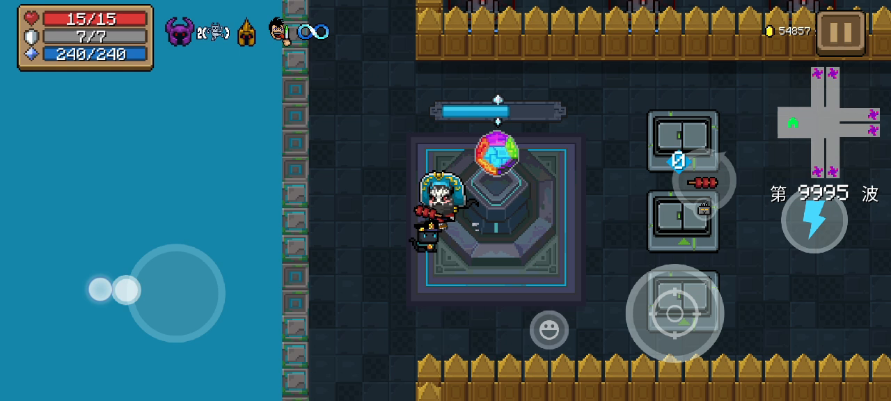 元气骑士：神殿一万波留念