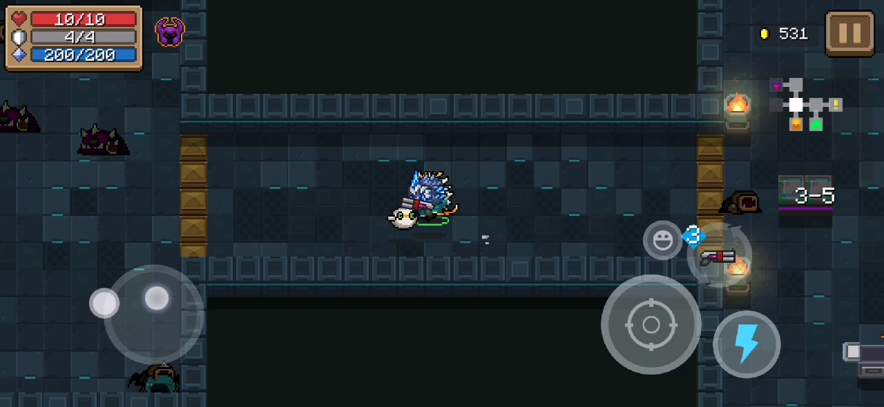 元气骑士：圣骑士雕像显示特性（doge）