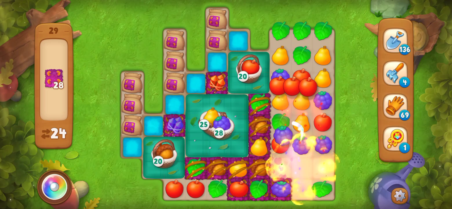 梦幻花园：梦幻花园之黄金杯关卡29