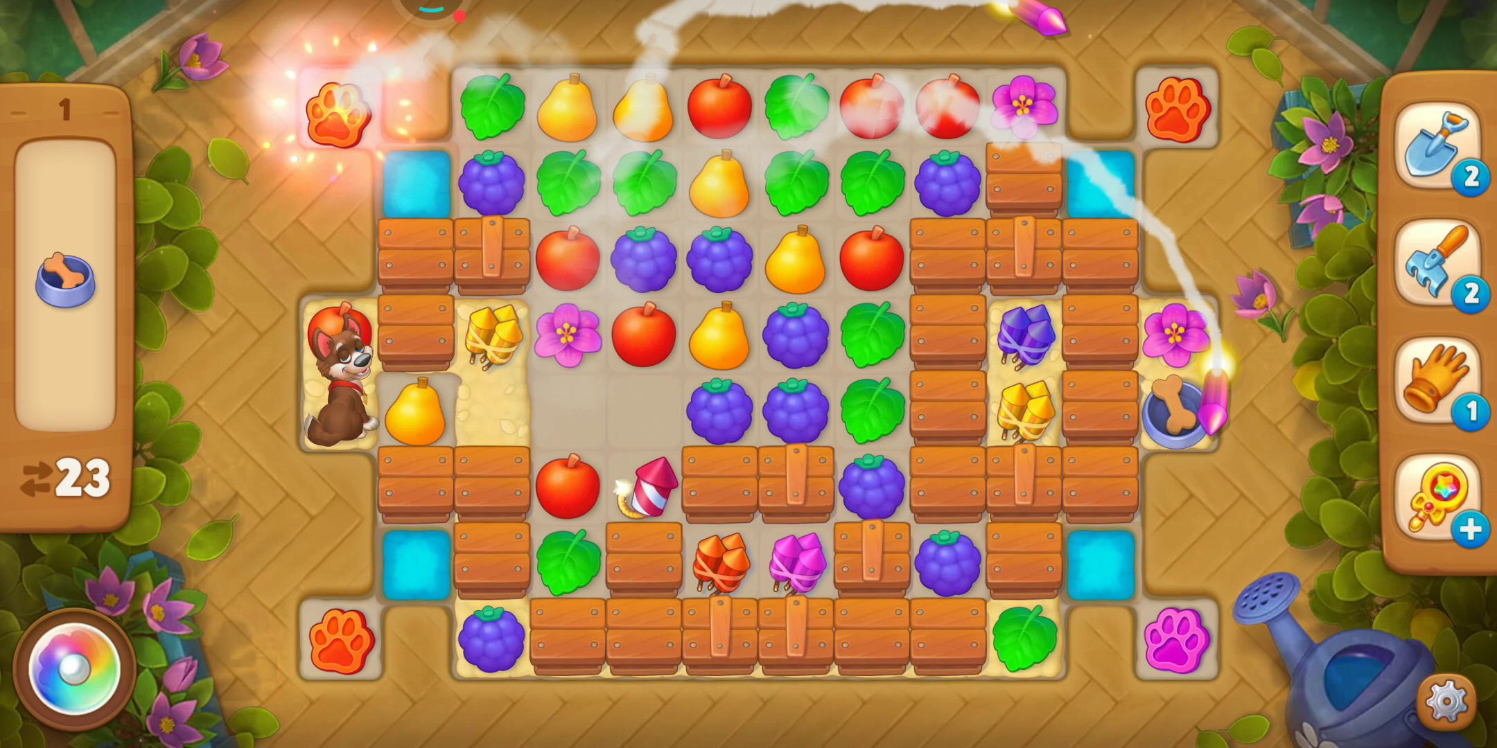 梦幻花园：112.梦幻花园训狗第一组第1关