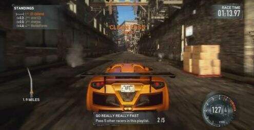 《极品飞车16：亡命狂飙》过弯技巧