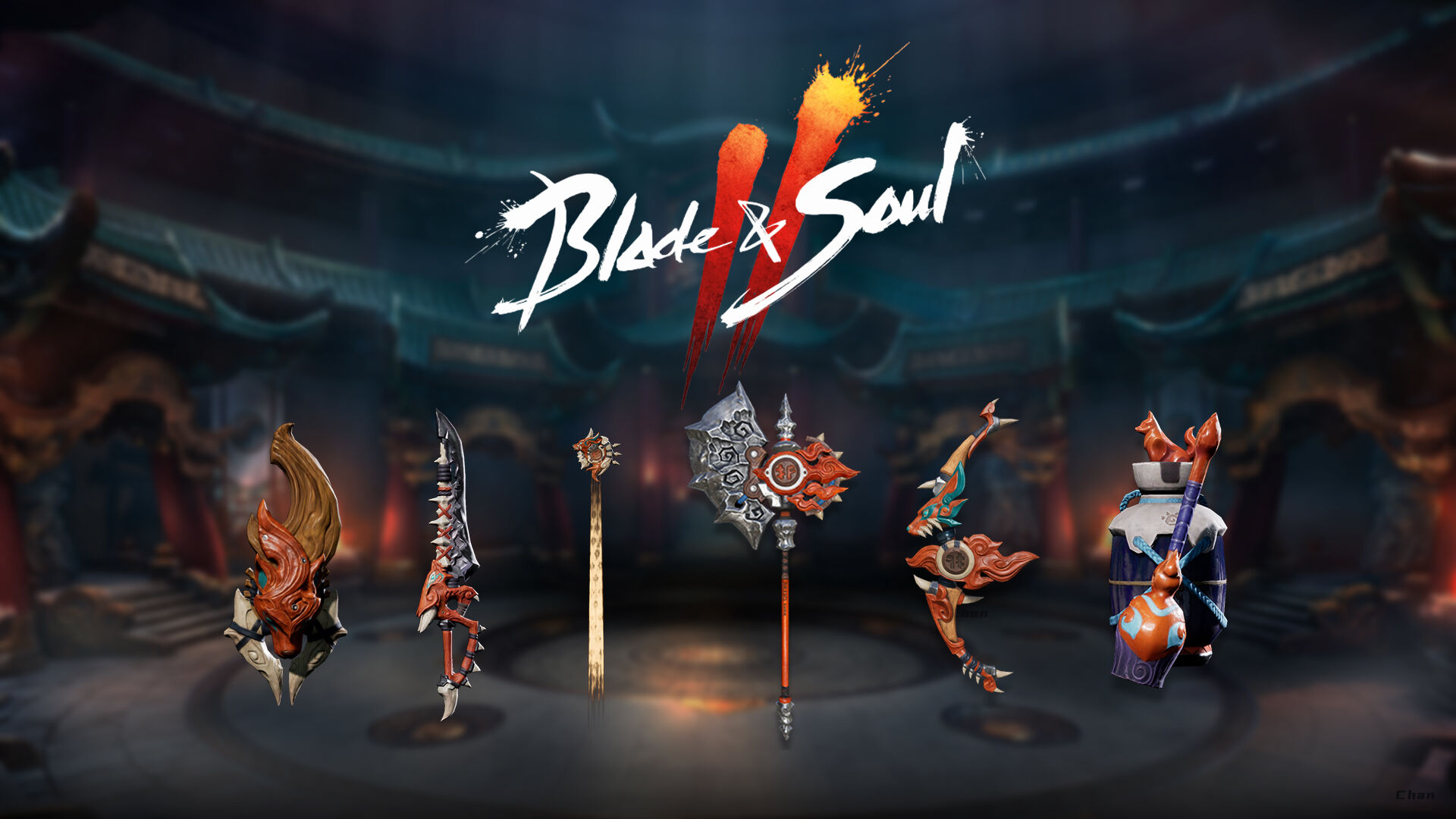 剑灵2：动作手游《剑灵2》新职业【法宗/钟】等各职业武器预览