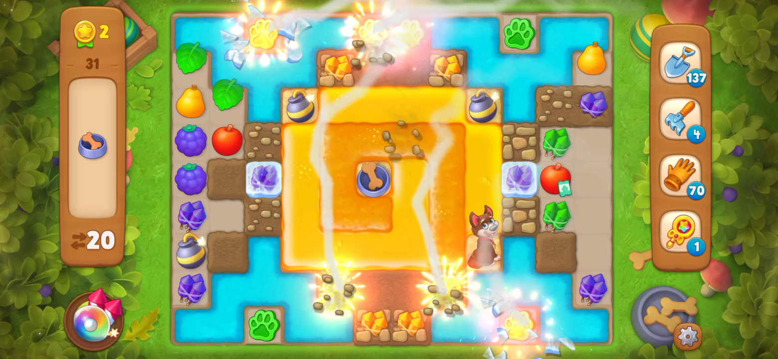 梦幻花园：梦幻花园之黄金杯关卡31