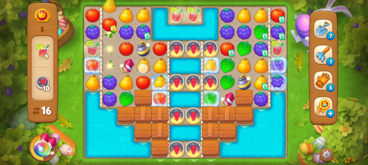 梦幻花园：（149）梦幻花园之黄金杯第5关