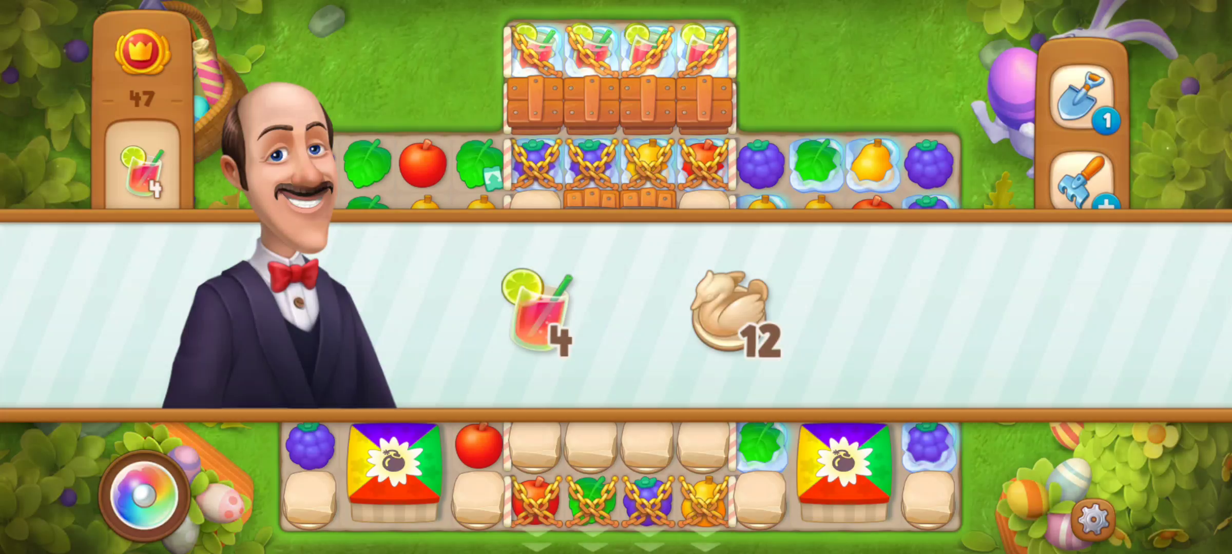 梦幻花园：（34）梦幻花园黄金杯47关卡