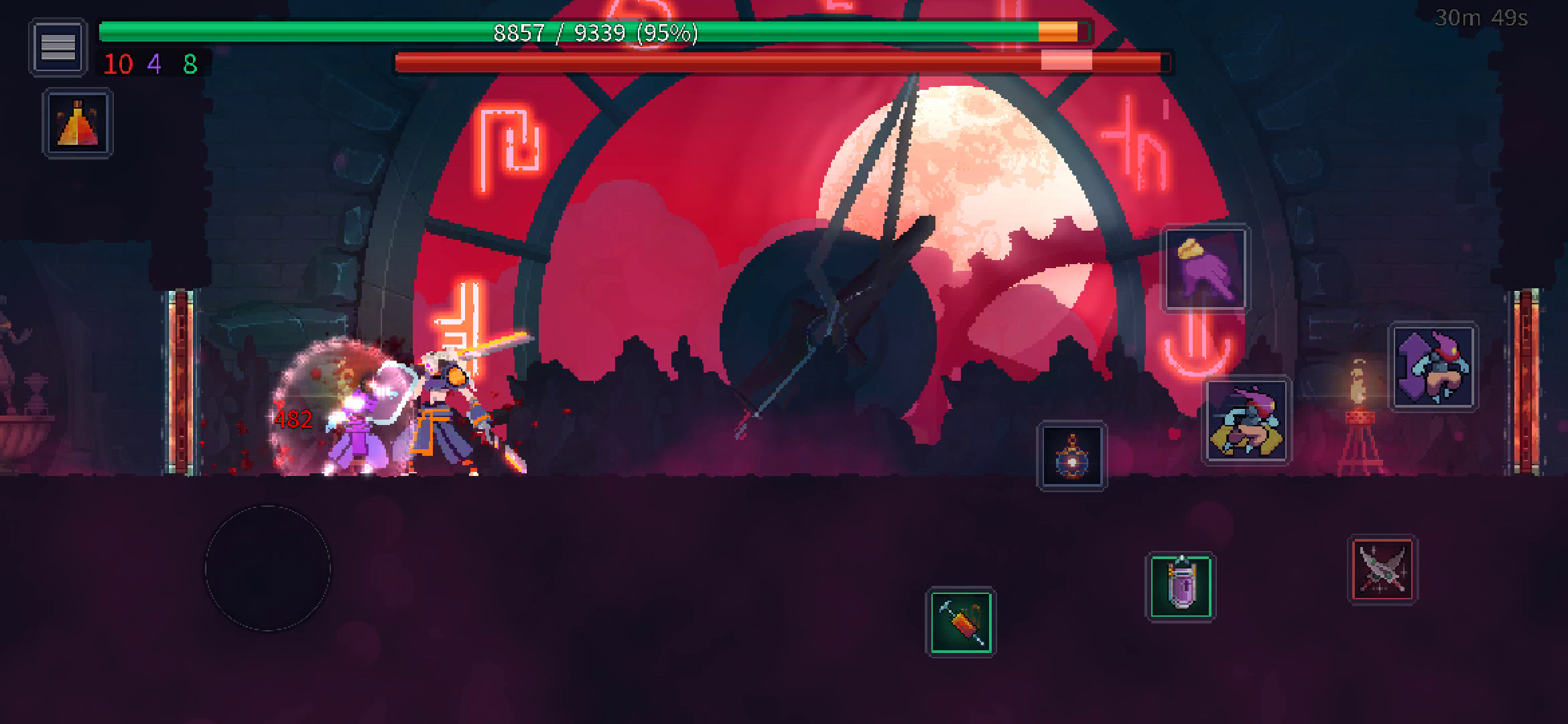 重生细胞：勉强打过