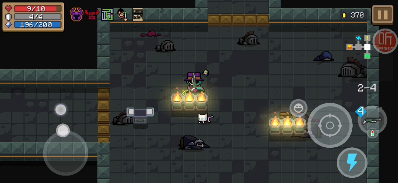 元气骑士：有路我不走，我穿墙，就头铁，唉～就是玩～