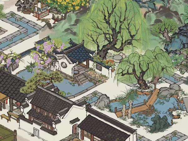 【江南百景图】徽州布局 白墙黛瓦，青山黄花