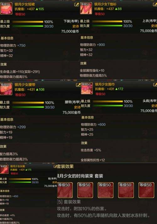 DNF手游毕业装备推荐 DNF手游各职业毕业装备解析