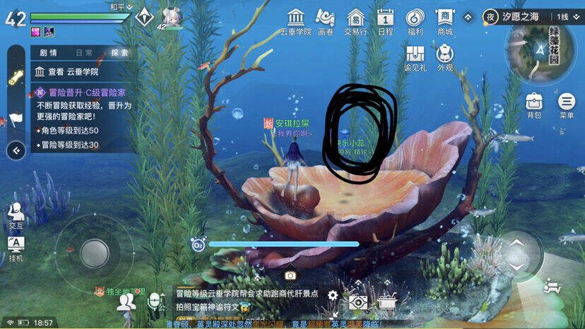 天谕手游水母之梦任务怎么做 水母之梦任务攻略