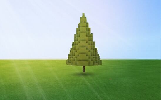 我的世界圣诞树教程