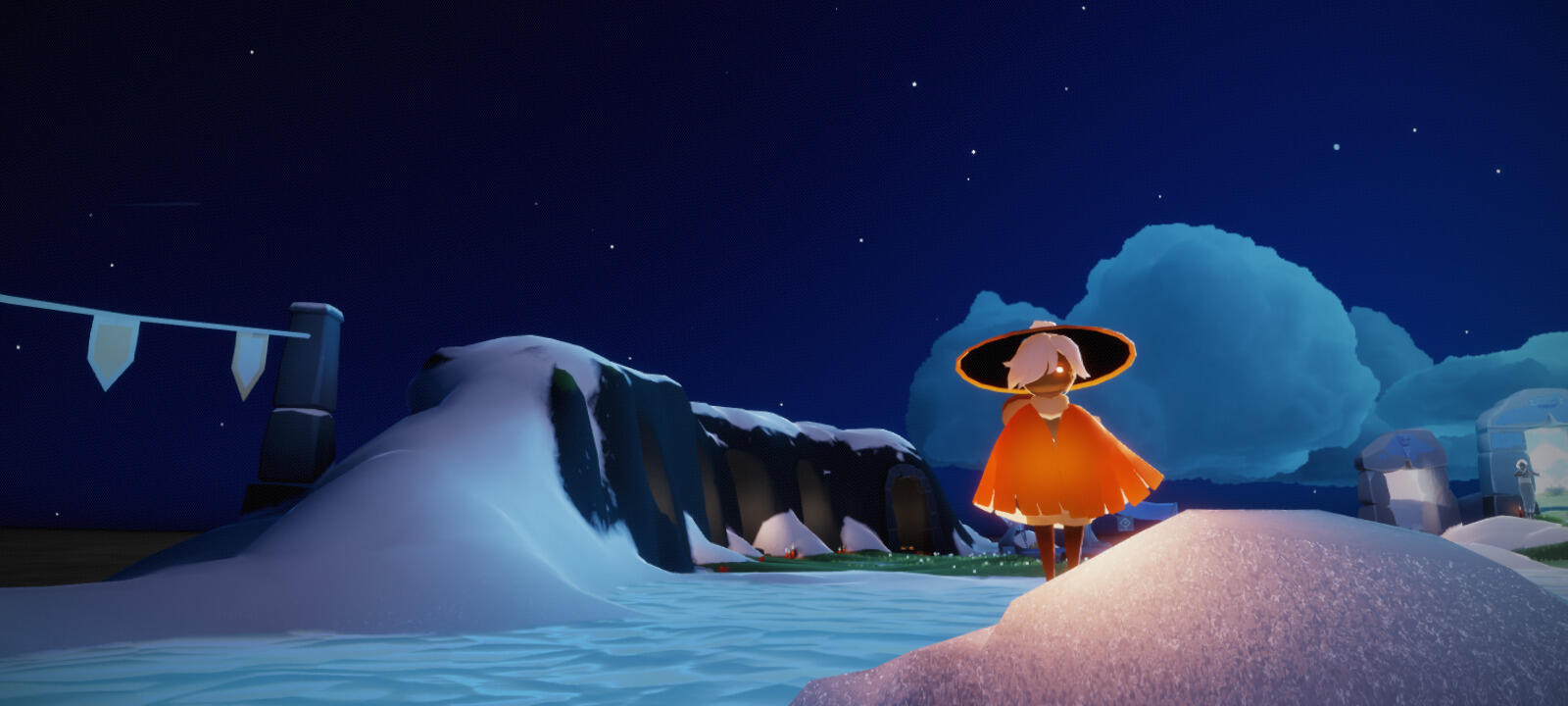 《光遇》远古战场中央冥想任务讲解