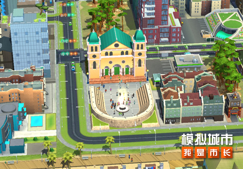 《模拟城市：我是市长》建造迷人新年环游建筑