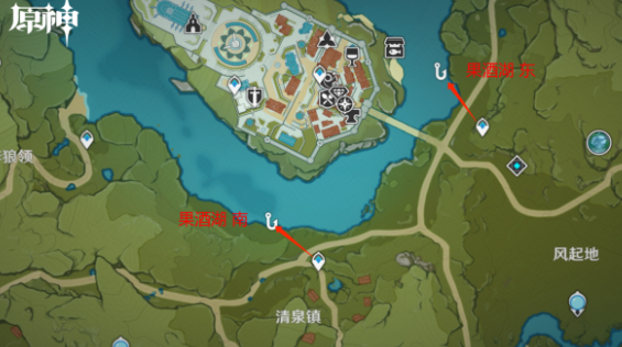 原神钓鱼地点介绍