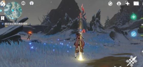 原神前往标记地点附近留影怎么做？