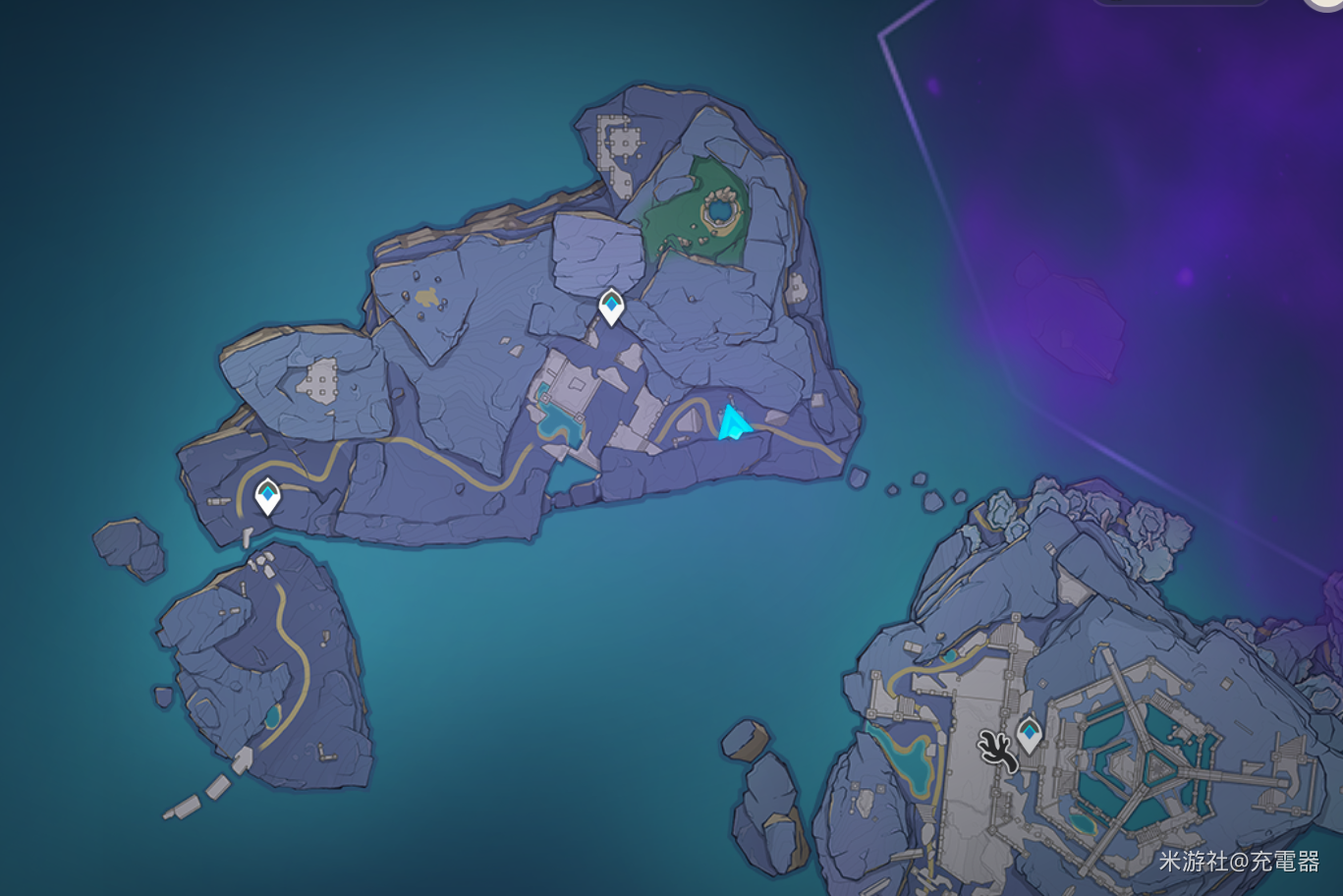 原神三界路飨祭狭间之街镜面导光解密