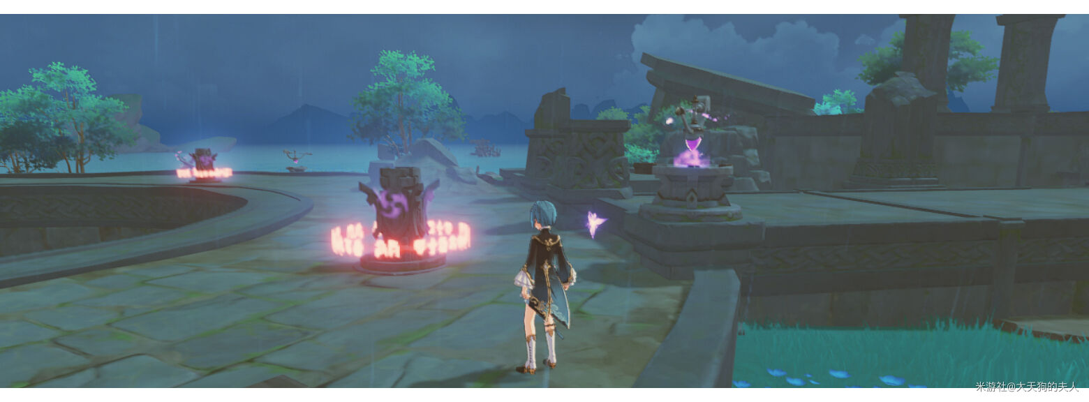 原神稻妻解谜池中宅邸水位下降攻略